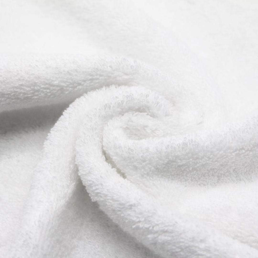 6 Pack Premium 100% Cotton Hand Towels, Absorbent Bathroom Hand Towel 16 X 28 Inches, Hotel & Spa Quality Towels, White